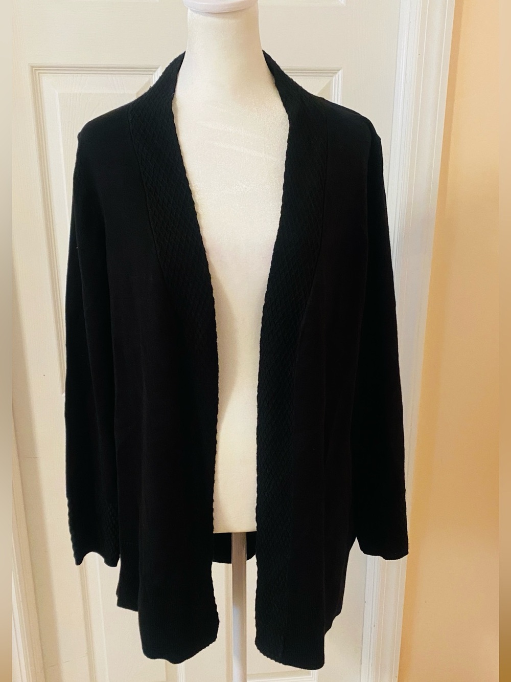 Berkley Jensen open front cardigan size large